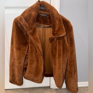 Cozy Brown Teddy Jacket